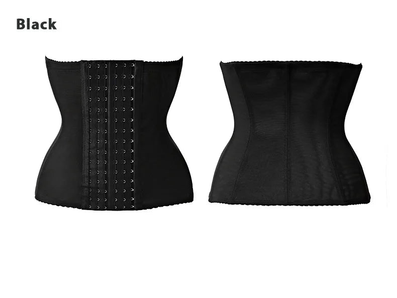 Maillot de bain pour femmes Fajas Body Shaper Ceinture à glissière Ceinture d'entraînement de la taille Bandage d'entraînement minceur Corset de taille